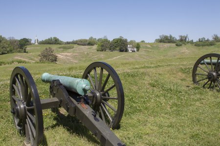Het slagveld van Vicksburg